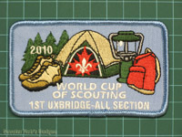 Click to enlarge 2010 1st Uxbridge All Sections Camp - World Cup of Scouting